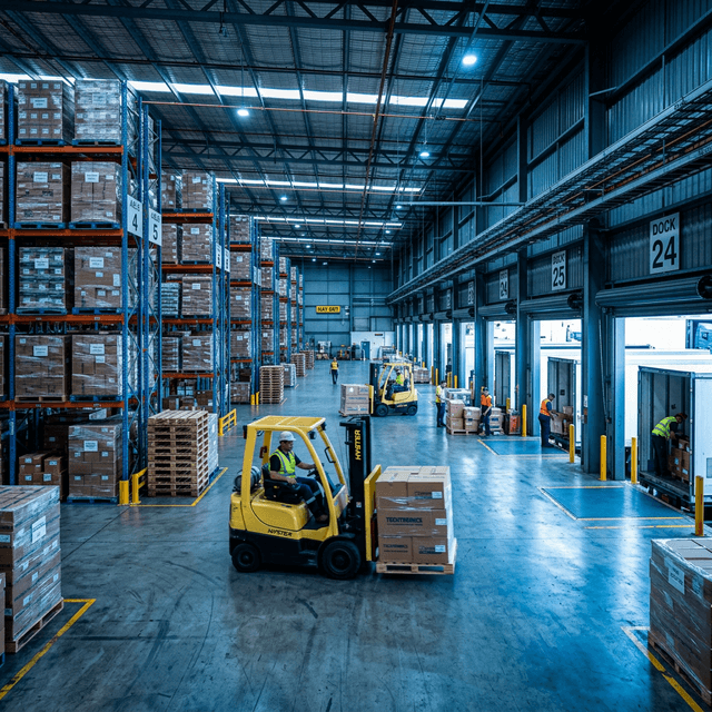 Long Express Logistics warehouse operations
